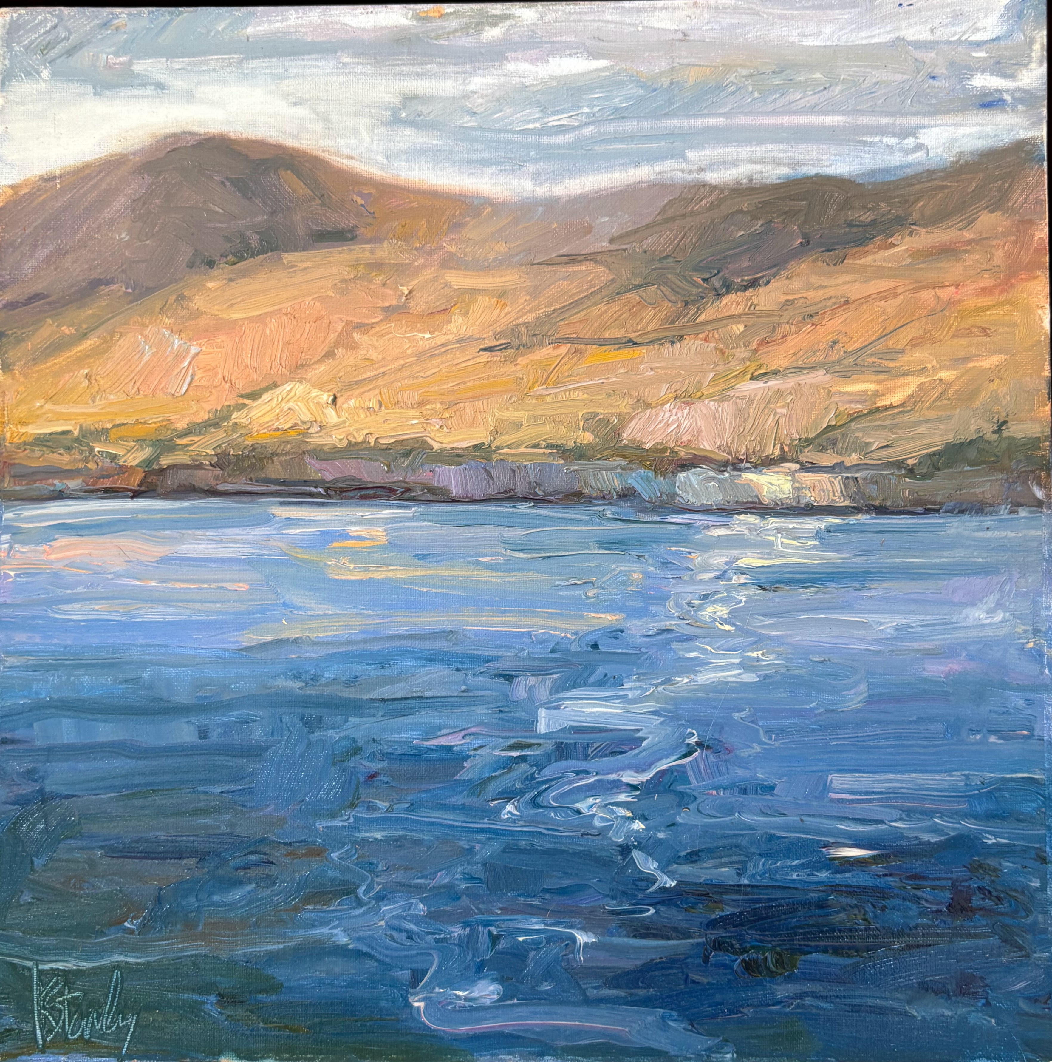 Island Cove, oil on canvas